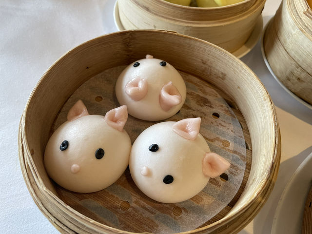 【香港ディズニーランドホテル】可愛い飲茶🥟のレストラン★クリスタルロータス