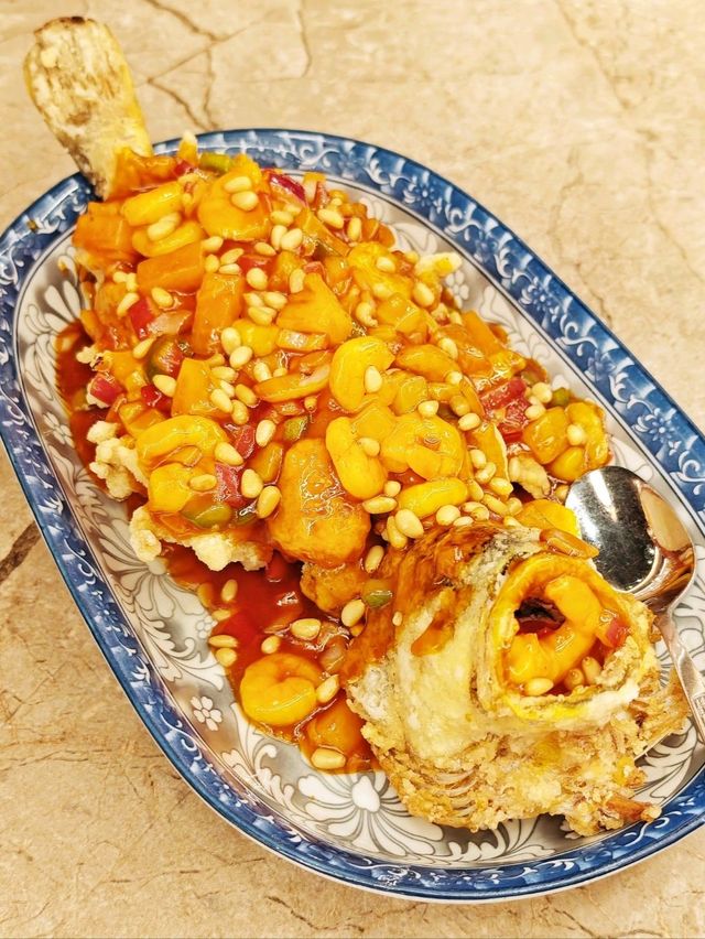 必食😍松子🐟大黄魚