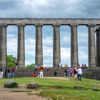 Beautifull location with a stunning 360⁰ view of the city of Edinburgh. It's a bit of a climb to get up there
