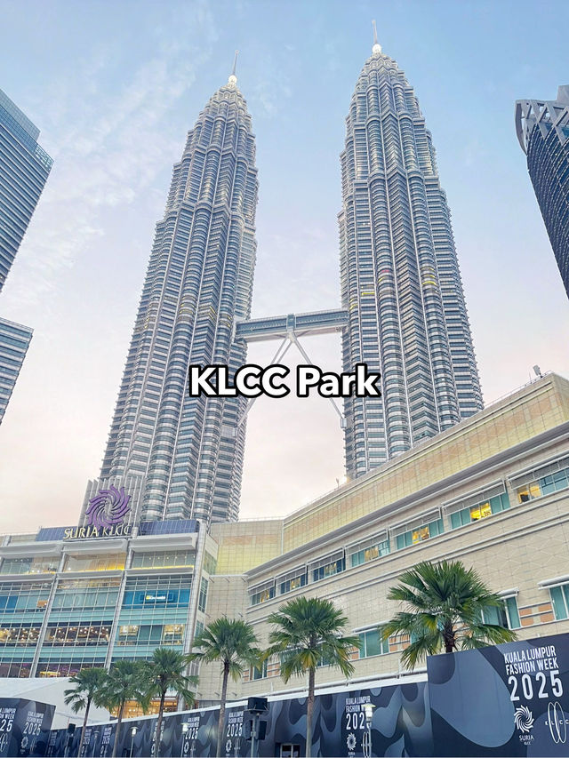 KLCC Park: Scenic Urban Escape with Iconic Twin Tower Views