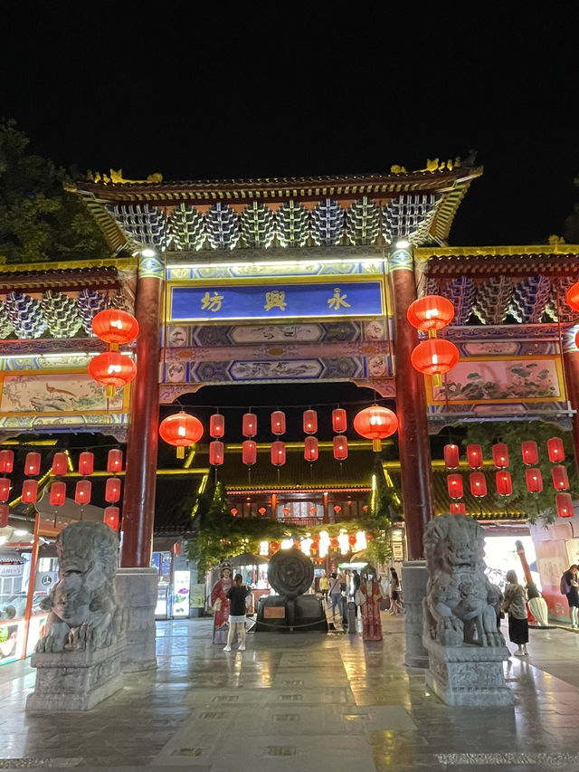 夜晚中式建築打卡最靚場景🌙  