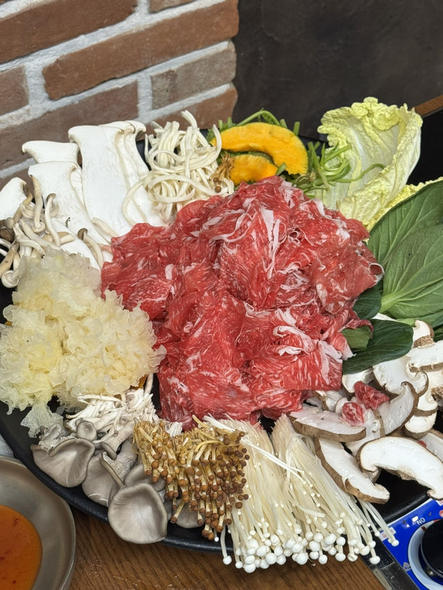 🍲 저수지 앞에서 즐기는 든든한 한 끼, 남다른샤브 🌿