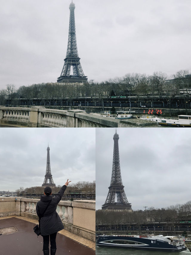 🇫🇷파리 가이드 – 흐린 날의 에펠탑, 몽마르트 언덕, 사누키야
