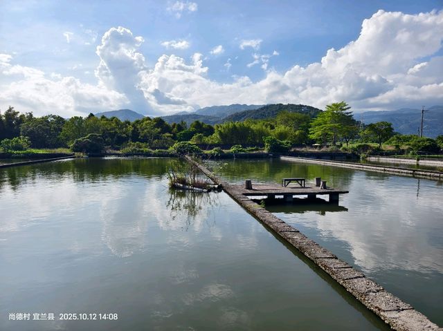 宜蘭勝洋休閒農場感受山水間划船釣魚釣蝦的樂趣