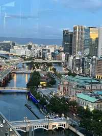 大阪堂島濱塔16樓WowUs的百萬夜景免費觀景台