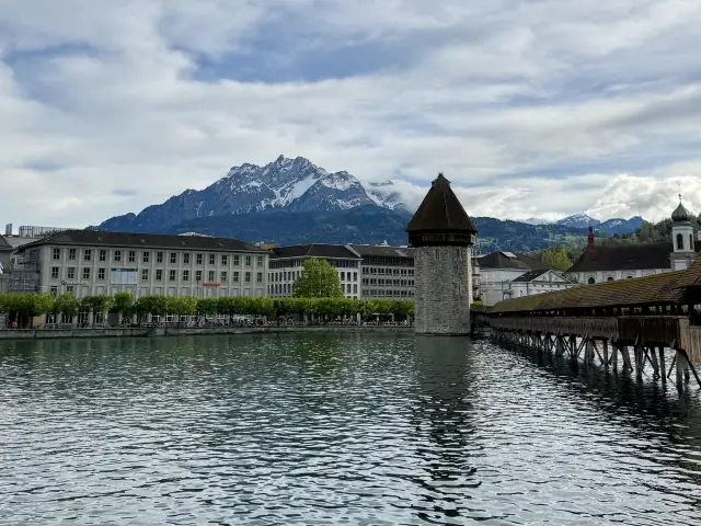 Lucerne Attractions: A 700-Year-Old Wooden Bridge