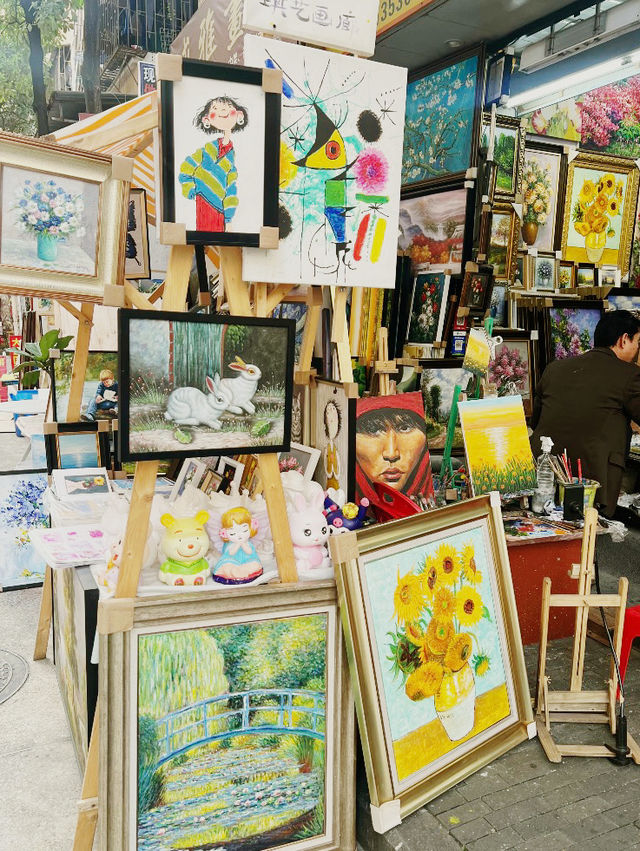 หมู่บ้านภาพวาดสีน้ำมันต้าเฟิน เซินเจิ้น