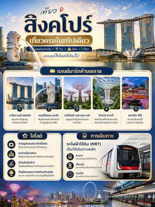 Explore Singapore all in one trip! 🇸🇬✨