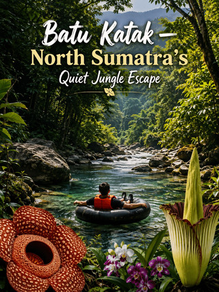Batu Katak — North Sumatra’s Quiet Jungle Escape 🌿