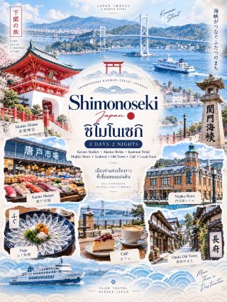 山口県にある魅力あふれる海辺の街、下関。