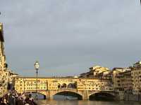 Walking by Ponte Vecchio during the day