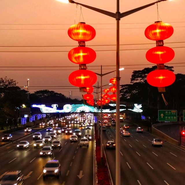 Shenzhen is ready for the rabbit 🐰 🏮 