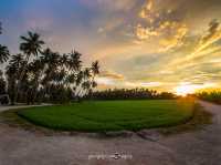 Sunset by Kampung Agong@Penaga, Penang