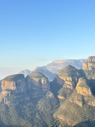 Overlooking the sunset at the world's third-largest canyon.