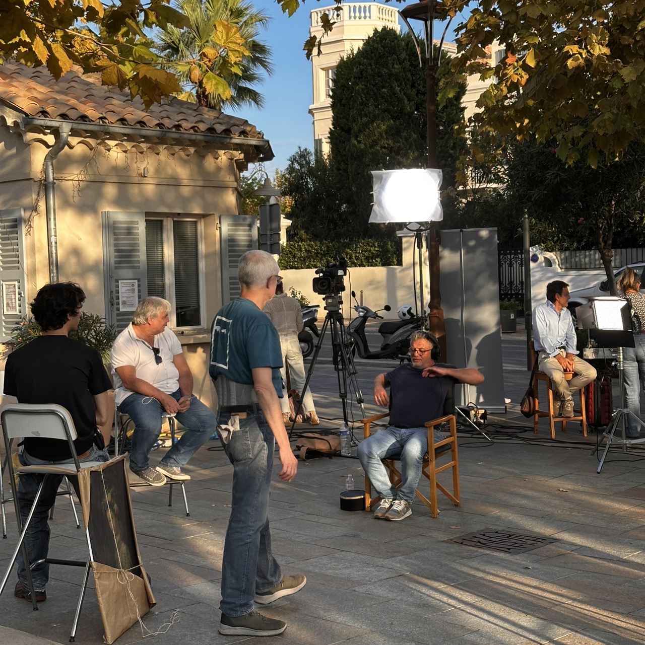 I might just have watched a LIVE shoot in St Tropez!