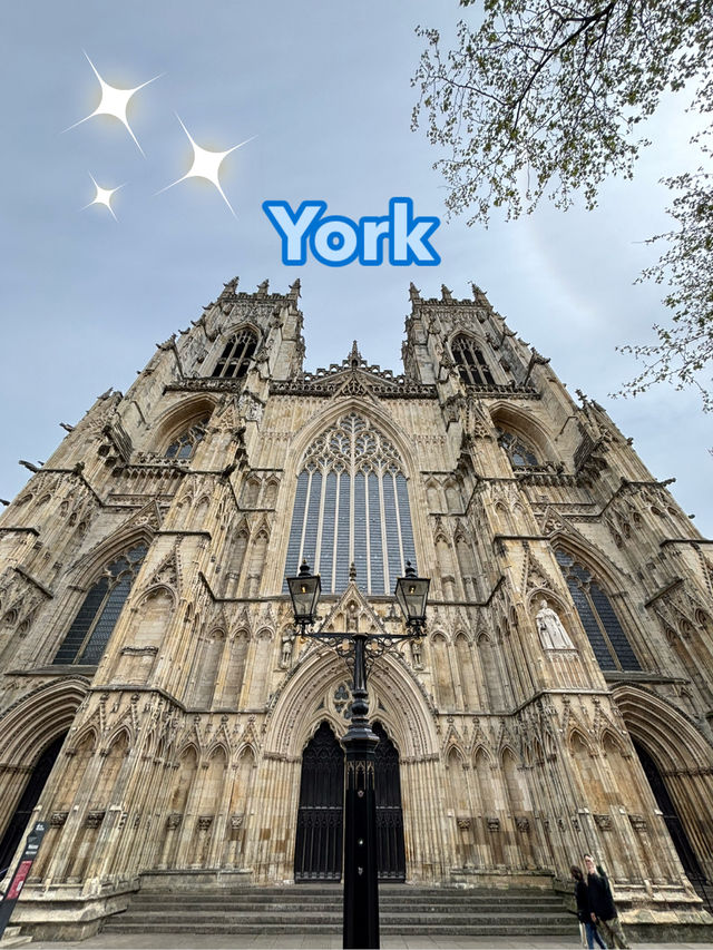 🌟 約克一日魔法之旅：穿越千年時光的英倫古城日記 🌟