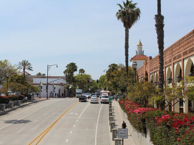 Santa Barbara. The quintessential Californian beach town! 