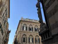 Genova downtown half day walking itinerary