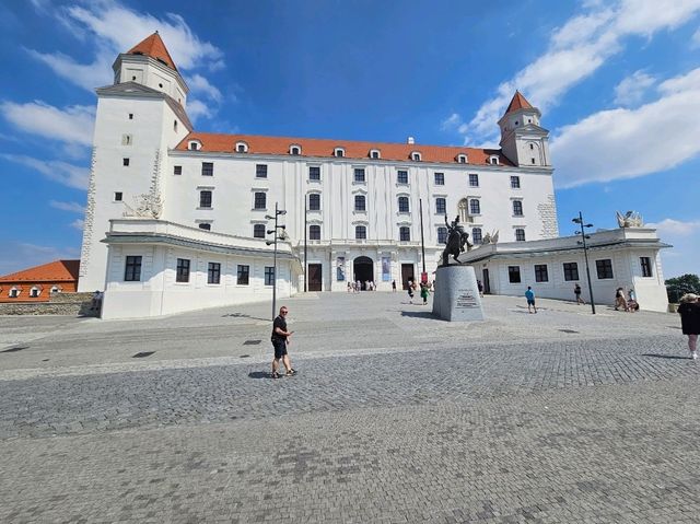 #slovakia capital city Bratislava day trip.