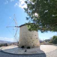 🔥 "Where the Wind Meets Magic – Alaçatı Windmills 🌬️💫" 🔥