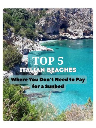 Top 5 Italian Beaches Where You Don't Need to Pay for a Spot