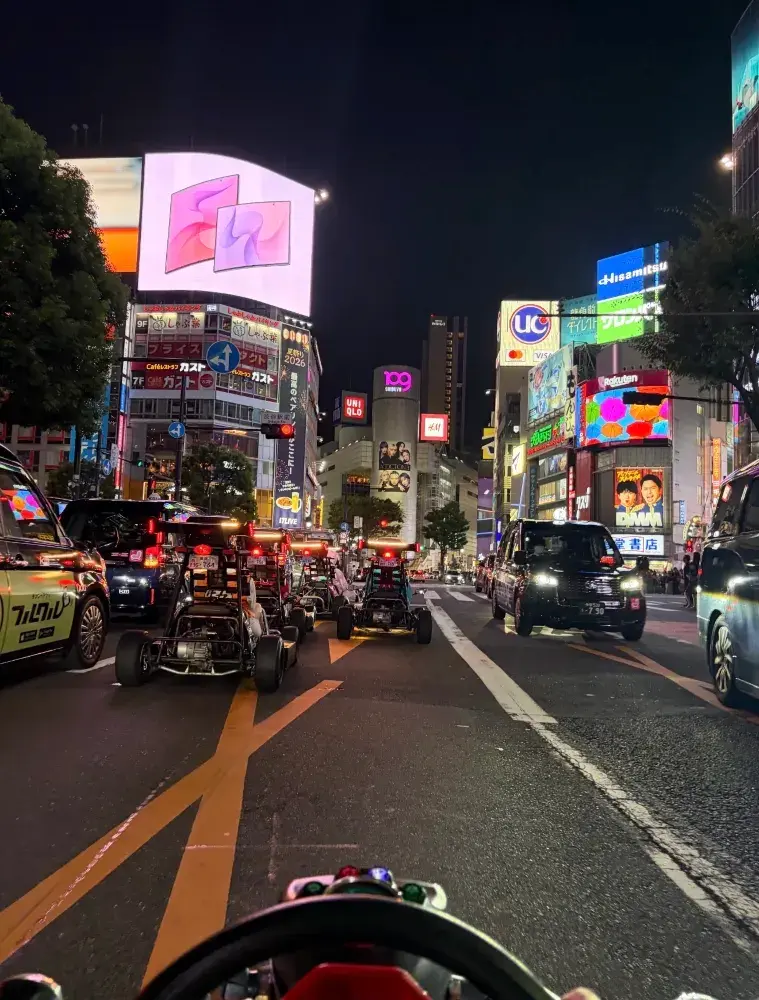 🇯🇵 東京でカートを運転しよう🏎️