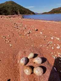 Hong Kong's Red Stone Gate, a hidden gem in the world-class geological park.