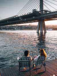 The world's largest steel arch bridge - Sydney Harbour Bridge.