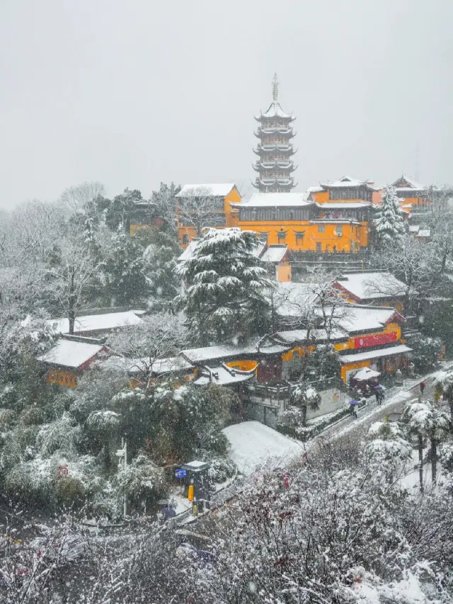 已經開始期待冬日金陵了！！！南京雪景觀賞攻略！