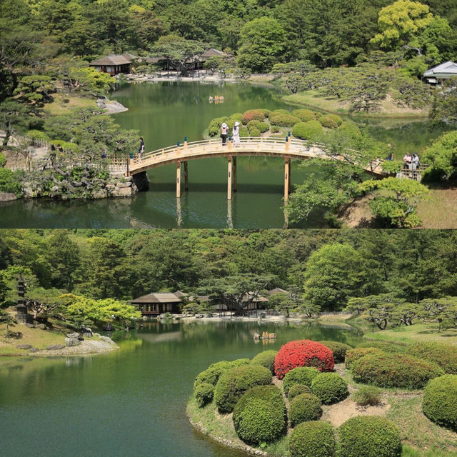 日本遊玩推薦—栗林公園