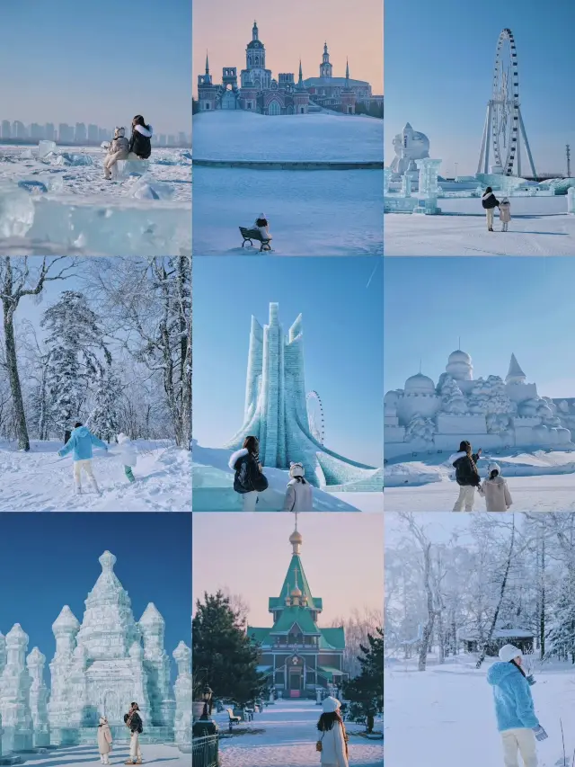 この冬は、北国の氷の街に雪を見に行かなければなりません！