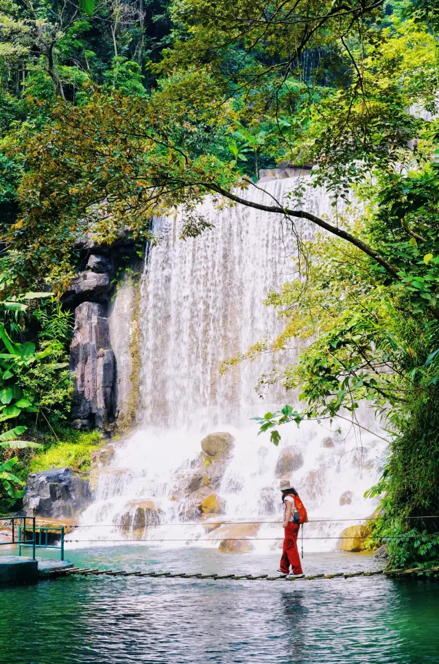 A seriously underestimated waterfall in Guangdong! Fun and photogenic
