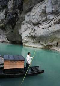 這是一場與山水的約會，南溪江陶公洞