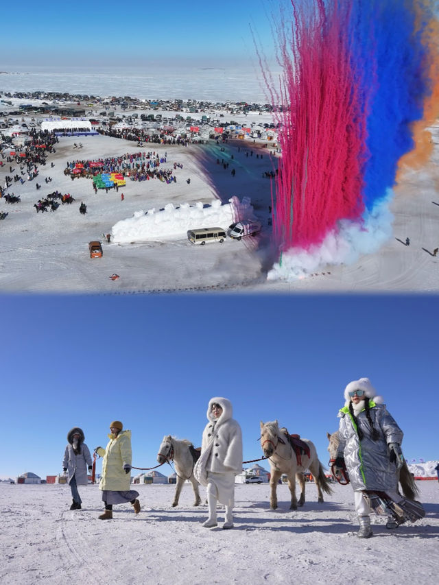 白雪駿馬之旅～冬季的錫林郭勒