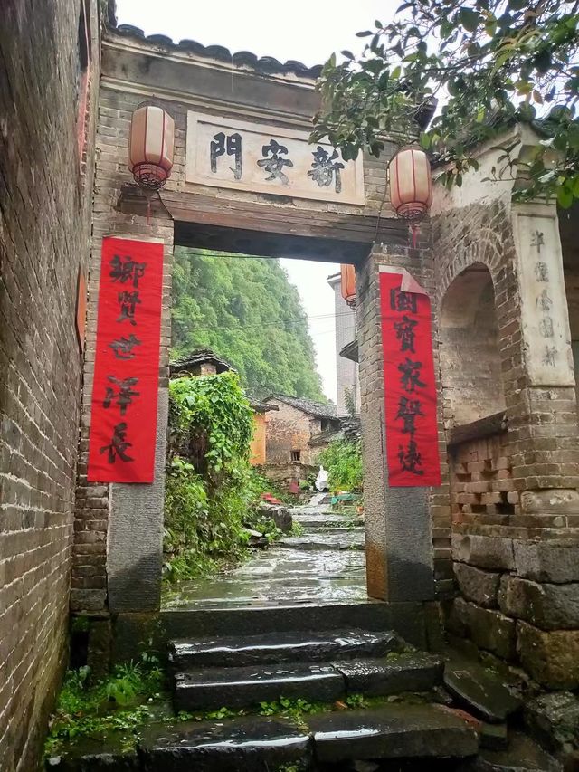 黃姚古鎮觀雨