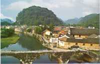 上甘棠村，世外桃園。