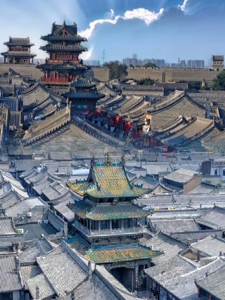A city to see Shanxi, a street of five thousand years, stroll through the ancient city of Pingyao, and experience the culture of Jin merchants!
