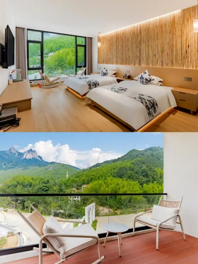 A delightful homestay at the foot of Tianzhu Mountain.