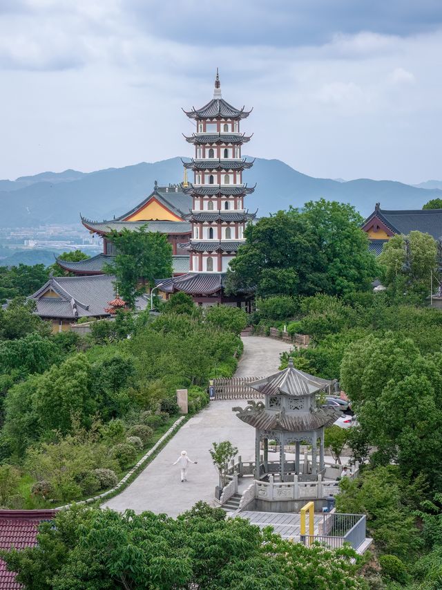 杭州湘湖徒步登山路線,視角絕美不輸西湖。