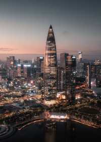 深圳南山，打工之城專屬的質感夜景🌃