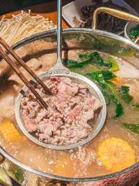 新店中央大街也能吃到潮汕牛肉火鍋啦！！。