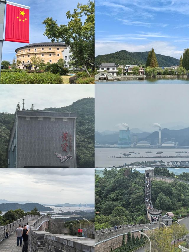 在寧波也可以爬長城了。