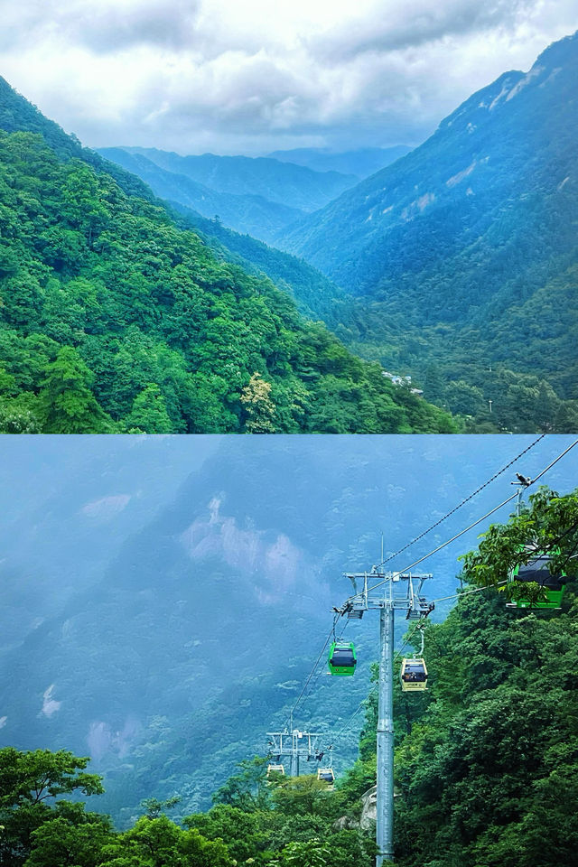 夏日森林玩水，安徽天堂寨是避暑的好去處。