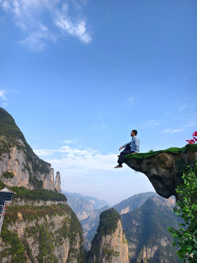 神女景區:可以全免費俯瞰巫峽。 神女景區:可以全免費俯瞰巫峽。