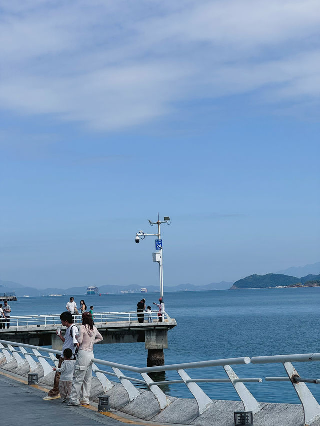 深圳海山地鐵站，見山見海。
