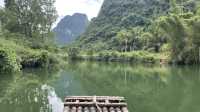 在陽朔住進山水城堡裏～。