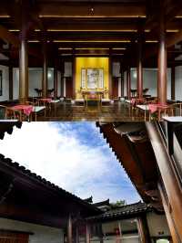 潛入幽靜松林，住徽派老宅|慢城枕松雲居。