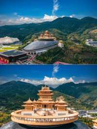 現實版天宮，寧波奉化彌勒聖壇。