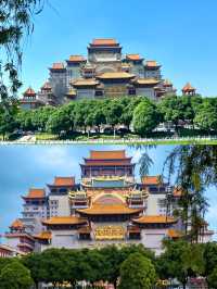 "東南亞第一銅佛"在玉林雲天宮