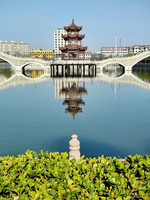 聞喜縣西湖公園|知道董澤湖嗎